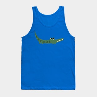 Cute Funny Alligator Tank Top